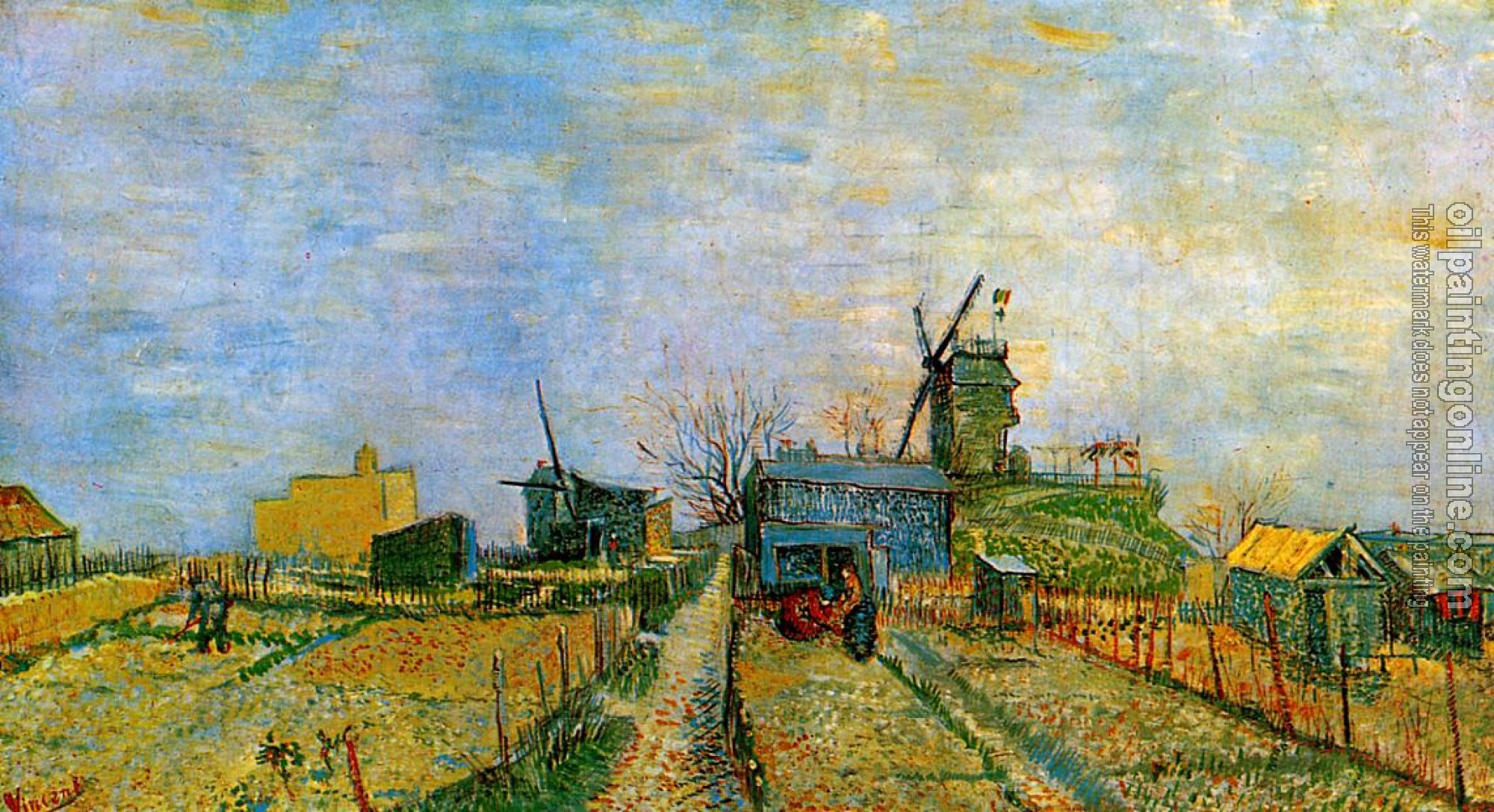 Gogh, Vincent van - Vegetable Gardens in Montmartre
